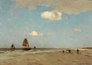 Strandscène